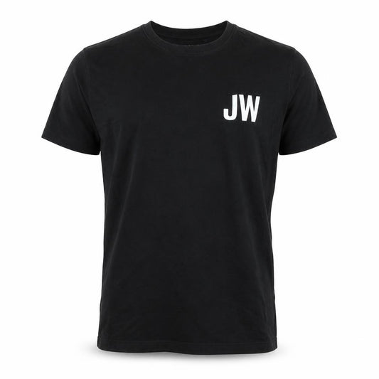 Mens UK Size S Jack Wills Black  Cotton T-Shirt