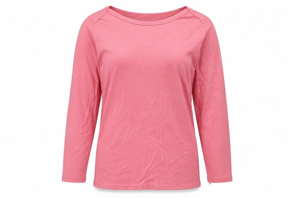 Womens UK Size M United Colors of Benetton Pink Cotton T-Shirt