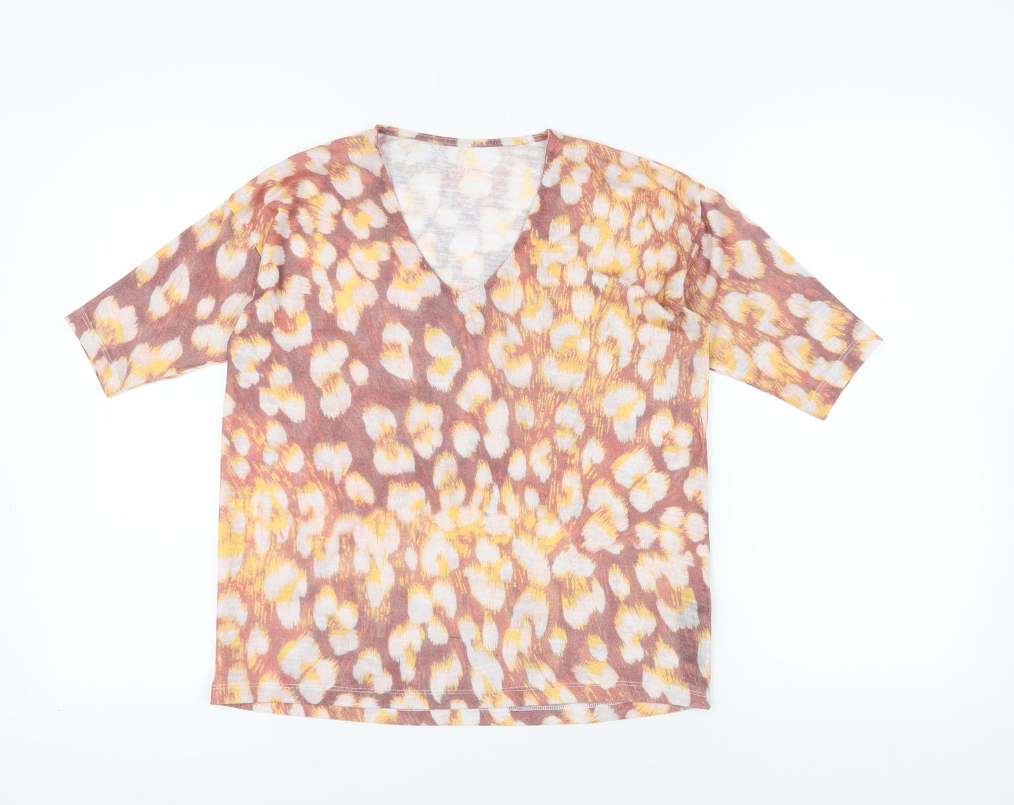 ASOS Multicoloured Animal Print T-Shirt, 2XL