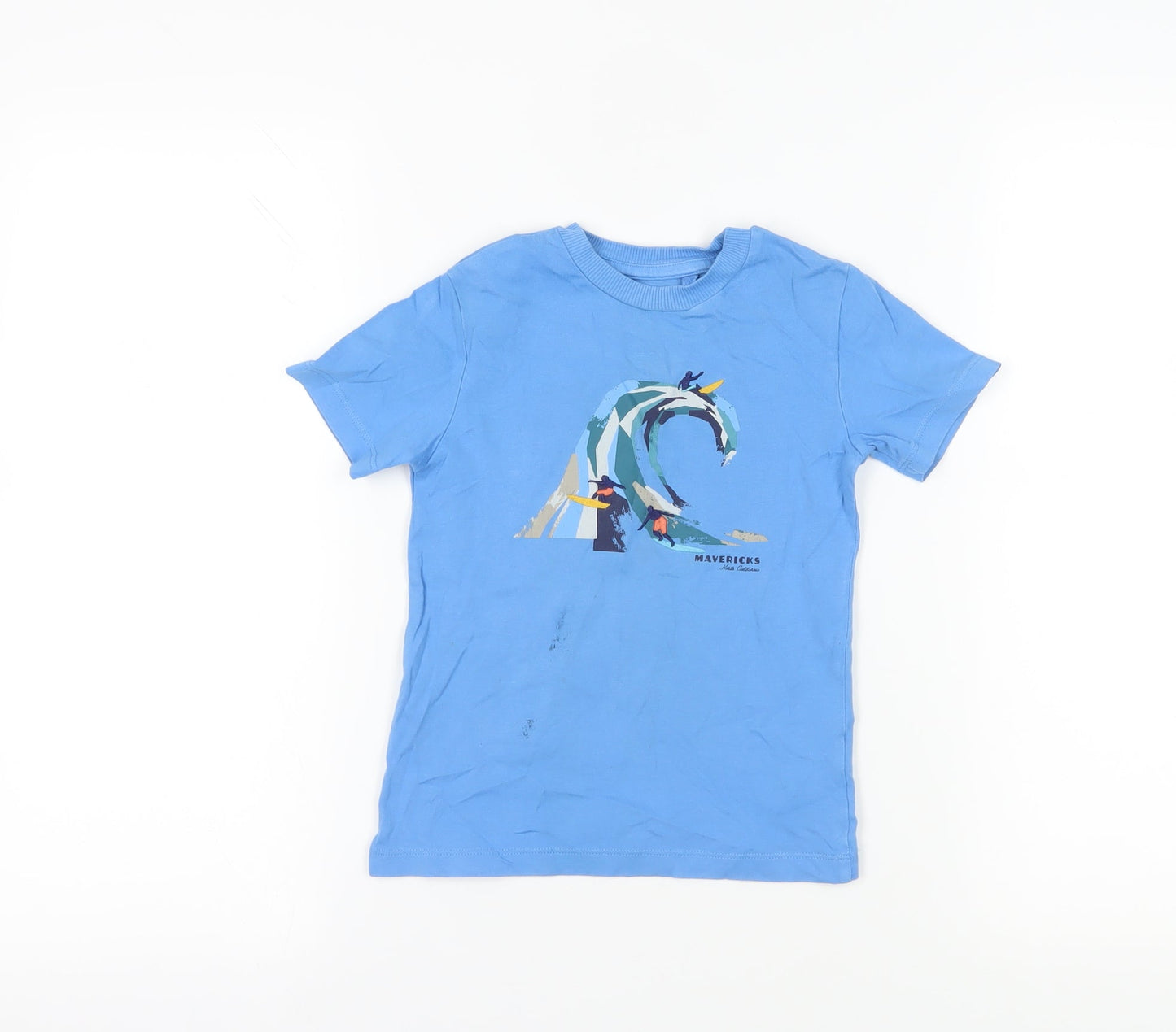 Next Blue Graphic T-Shirt for Boys 4 Years