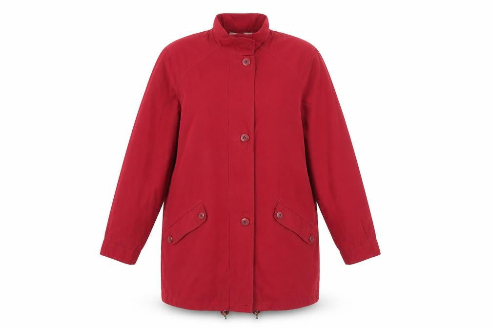 Marks & Spencer Red Mid-Length Coat Size 14