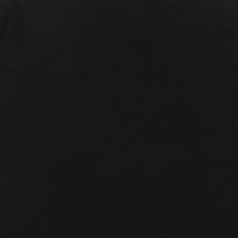 Star Wars Womens Black Cotton Basic T-Shirt Size XL Crew Neck
