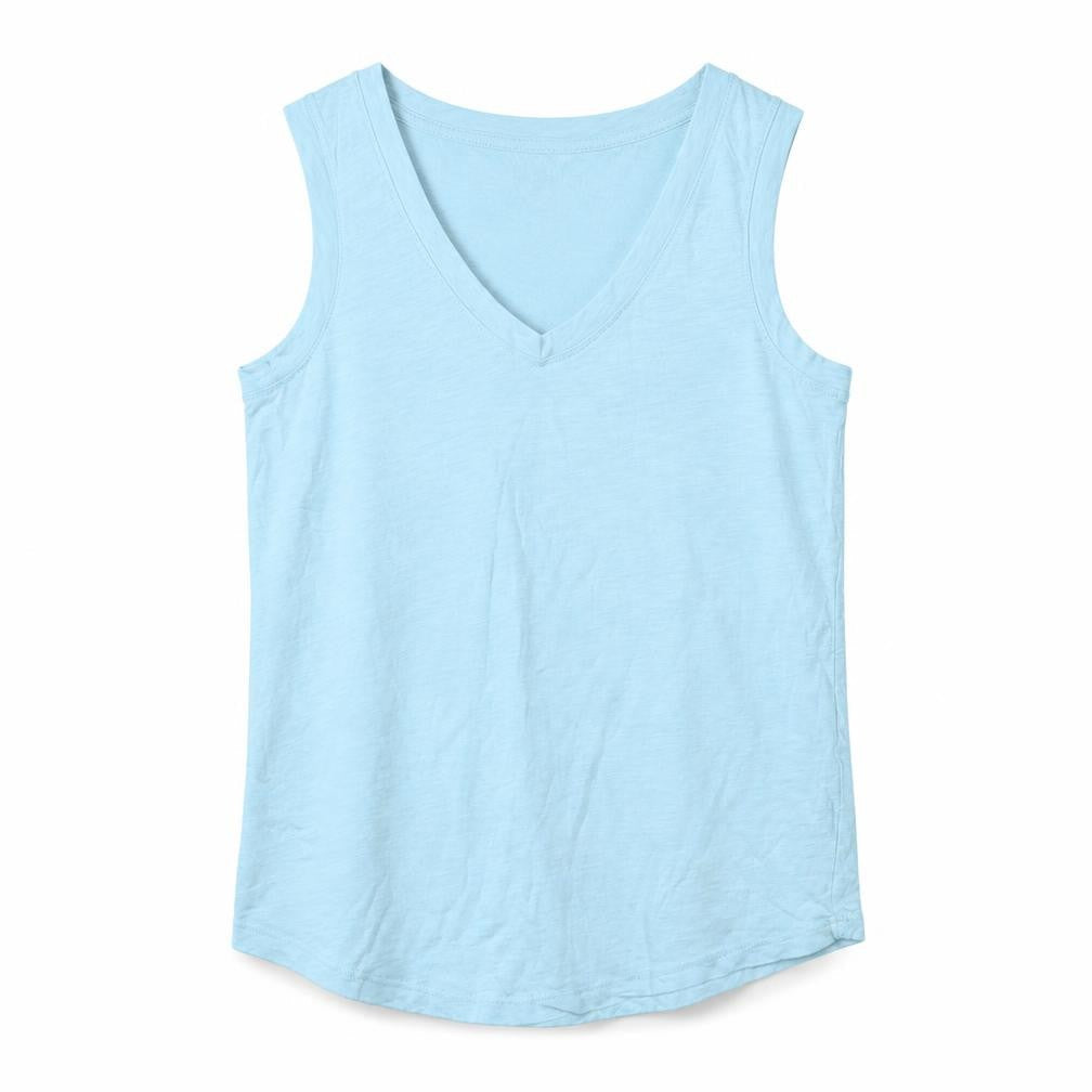 Womens UK Size S Gap Blue Cotton T-Shirt