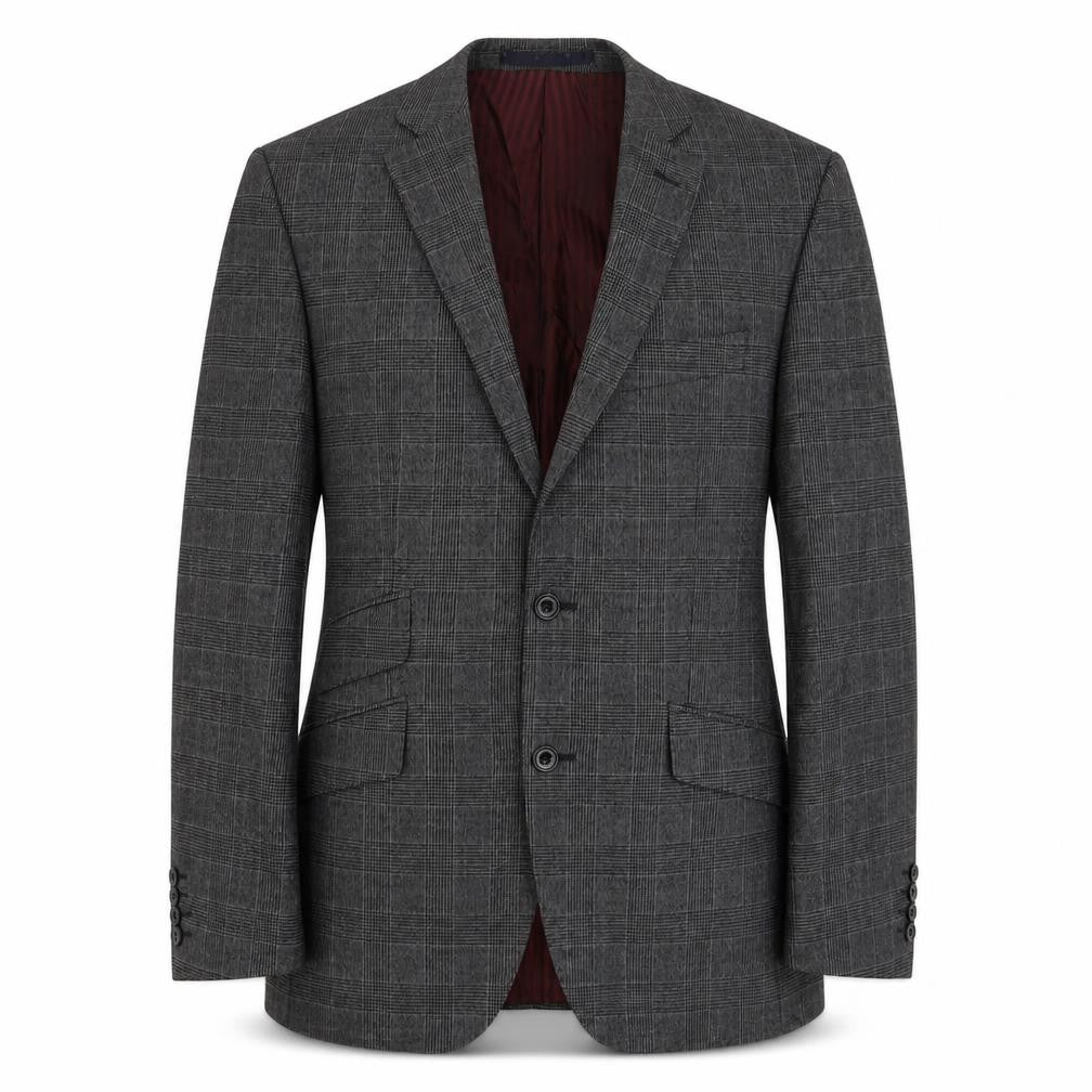 Marks and Spencer Mens Grey Wool Jacket Suit Jacket Size 38 Regular