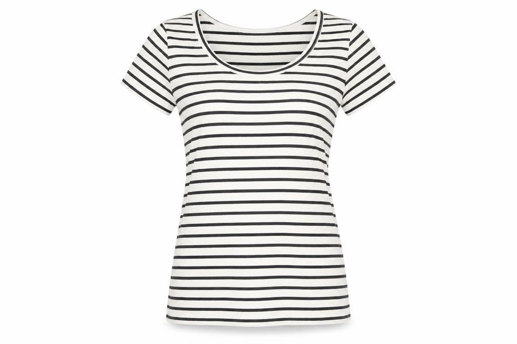 Womens UK Size S VERO MODA White Cotton T-Shirt