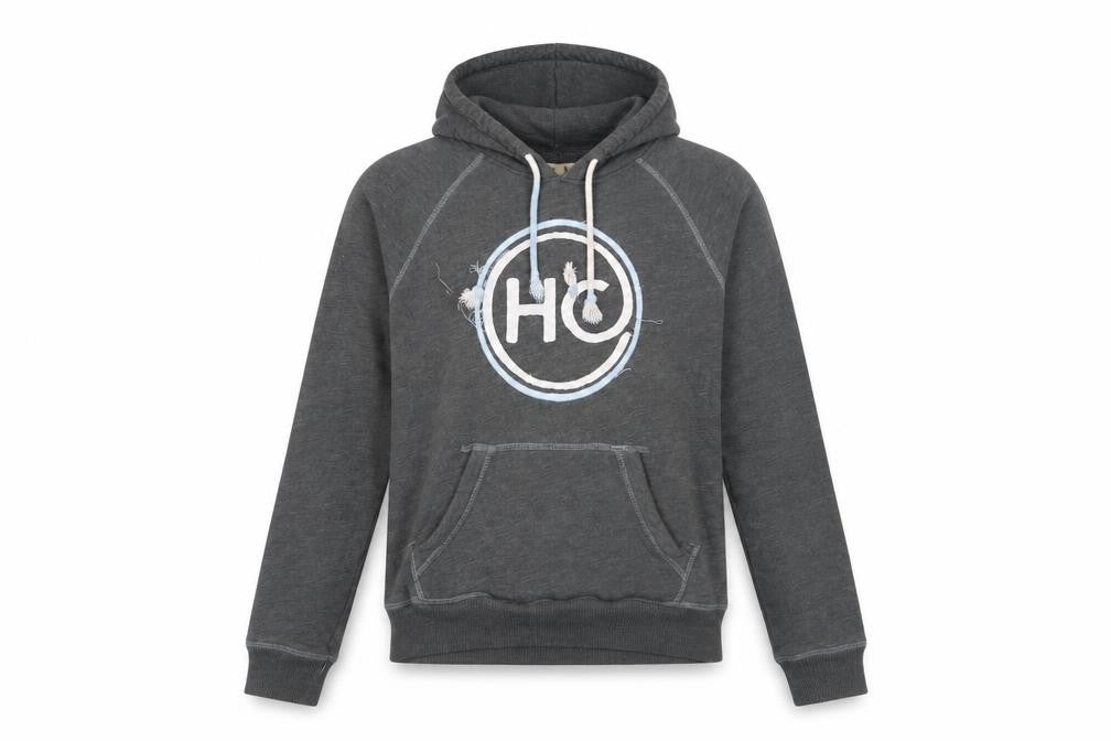 Unisex Adults UK M Regular Hollister Grey Pullover Hoodie