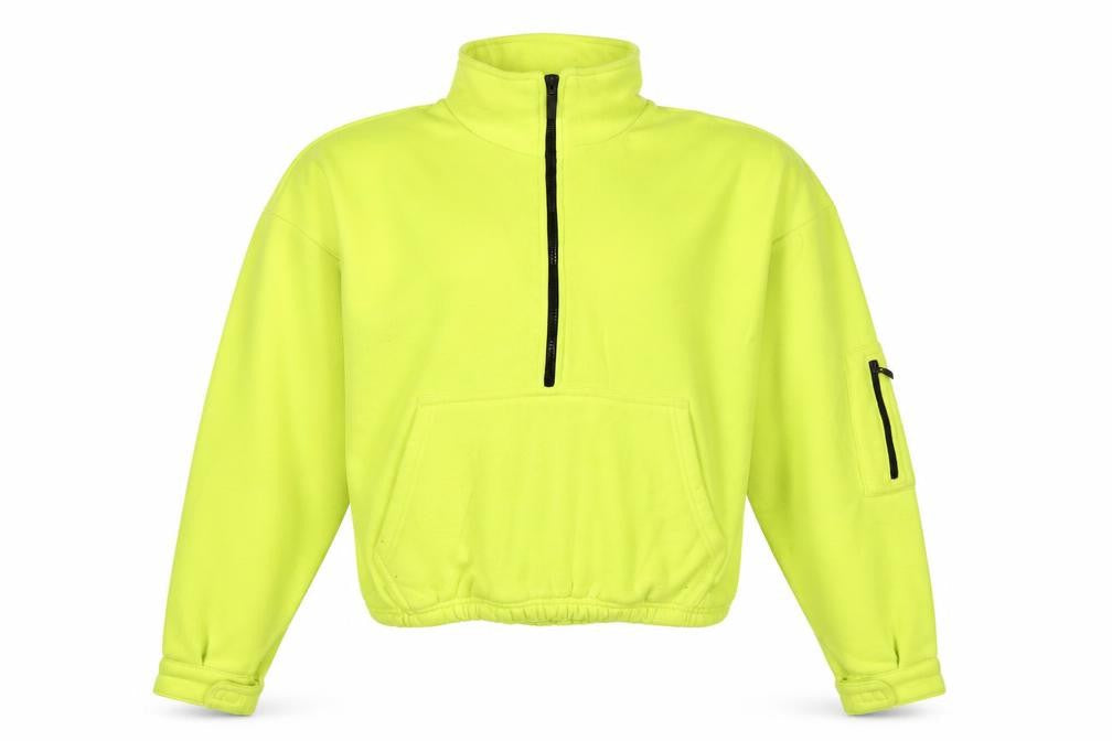 Front view of I Saw It First Green Pullover Sweatshirt, size 8