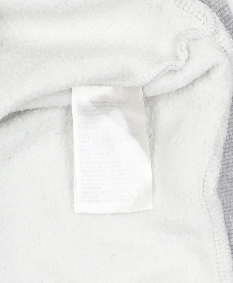 Grey Pullover Sweatshirt, Size 8, Crew Neck