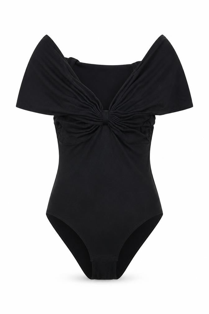 Make my Lemonade Womens Black Cotton Bodysuit One-Piece Size 8 Snap