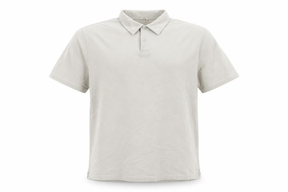 Marks and Spencer Beige Polo - Large, Short Sleeve