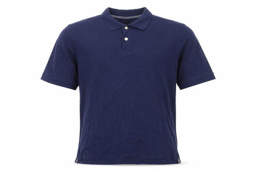 LIVERGY Blue Cotton Polo Shirt - Size L - Casual & Stylish