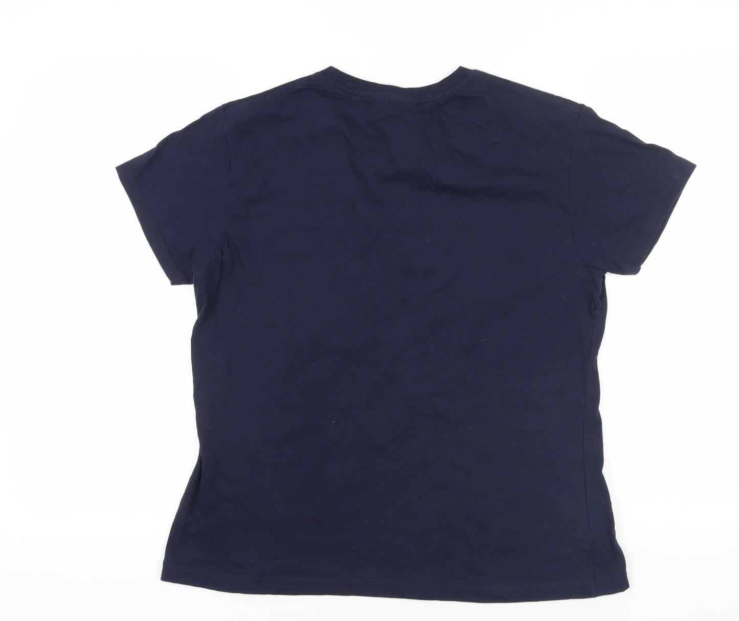 T-34 Blue T-Shirt, Size 14, Crew Neck Classic