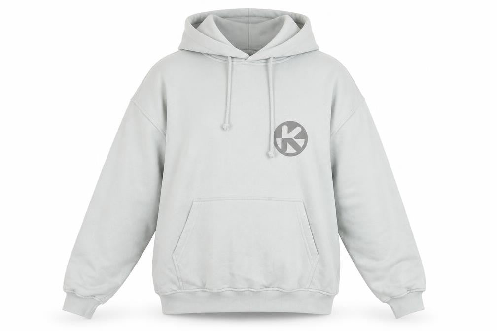 Kontor Womens Grey Pullover Hoodie - L - Casual