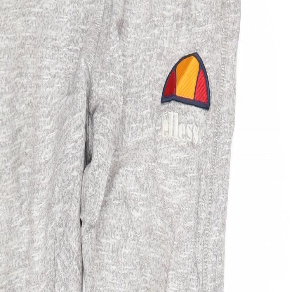 ellesse Womens Brown Polyester Jogger Trousers Size S L27 in Regular Drawstring