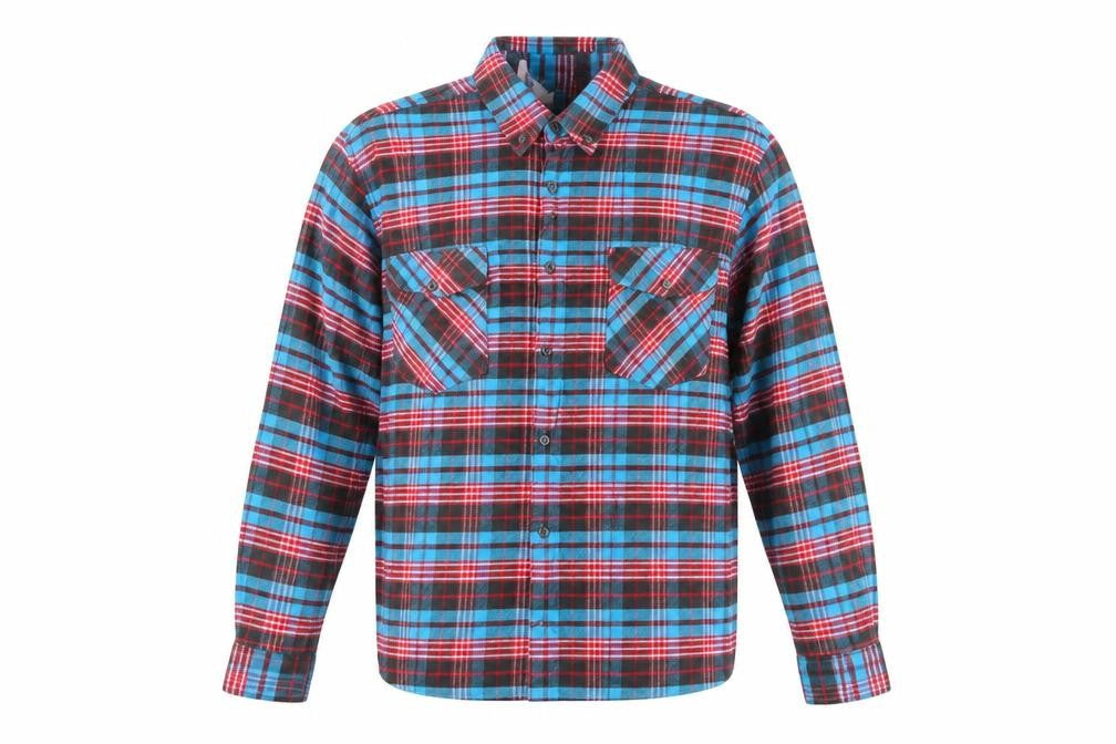 Loving Youth Mens Multicoloured Check Cotton Blend Button-Up Size L Collared Button