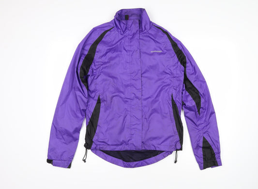 Muddy Fox Womens Purple Jacket Coat Size 10 Zip