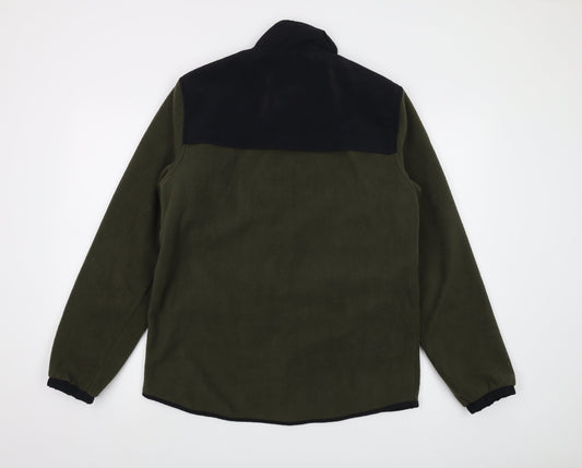 Nerve Mens Green Jacket Size M Zip