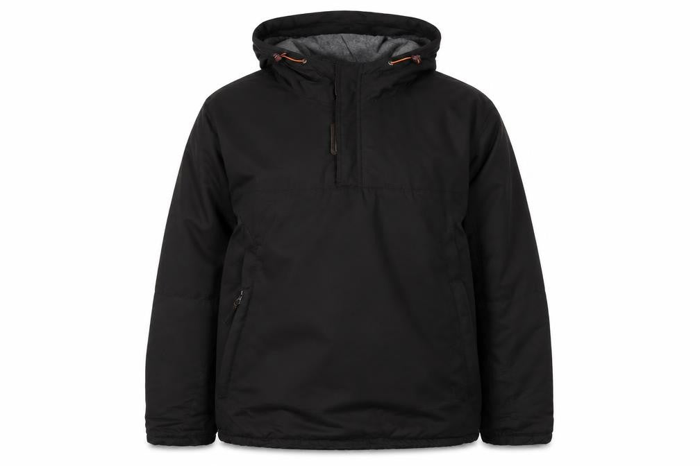 One Valley Mens Brown Windbreaker Jacket Size M Zip - Logo, Embroidered