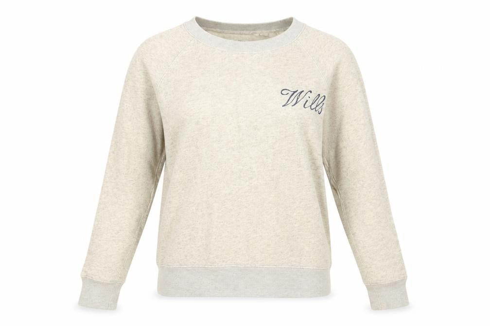 Womens UK 8 Regular Jack Wills Grey Pullover Sweatshirt