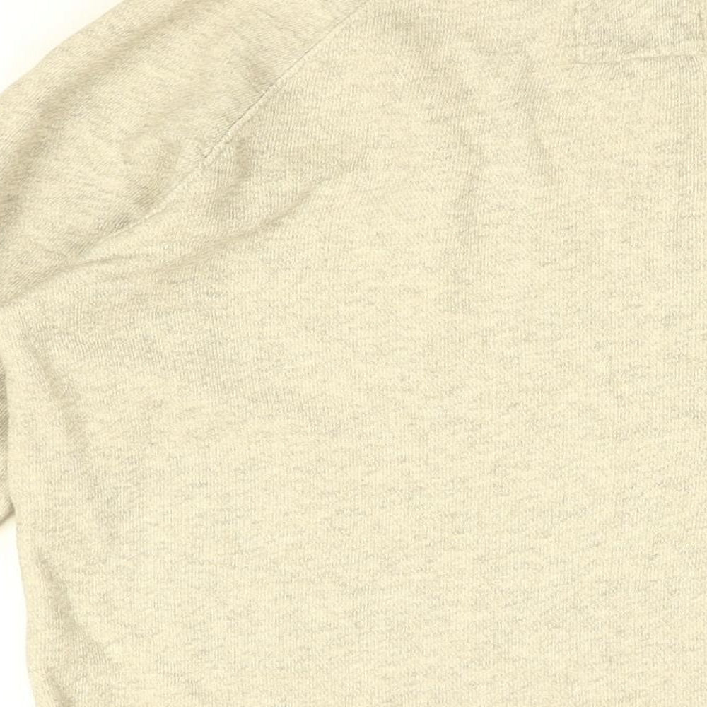 Jack Wills Womens Grey Cotton Pullover Sweatshirt Size 8 Pullover