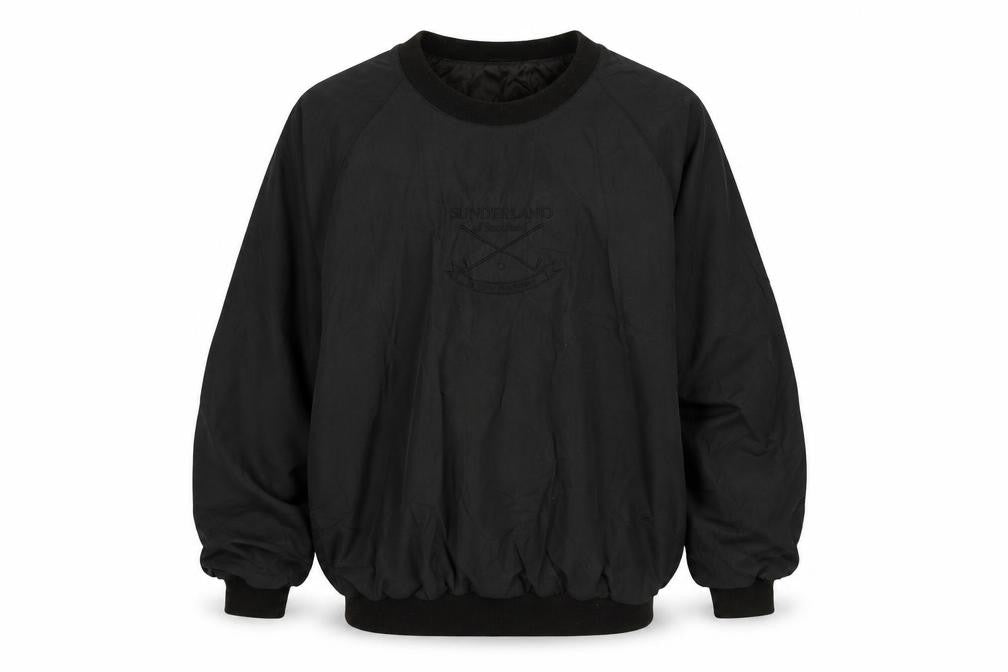 Mens UK 2XL Regular Sunderland of Scotland Black Pullover Sweatshirt