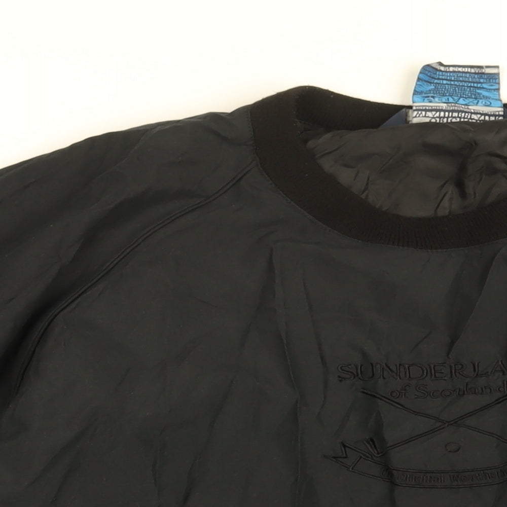 Sunderland of Scotland Mens Black Nylon Pullover Sweatshirt Size 2XL - Sunderland of Scotland