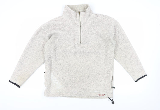 Gelert Grey 1/4 Zip Fleece Sweatshirt M