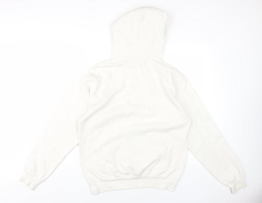 People Aren't Like Me Womens White Cotton Pullover Hoodie Size M Pullover - P.A.L.M