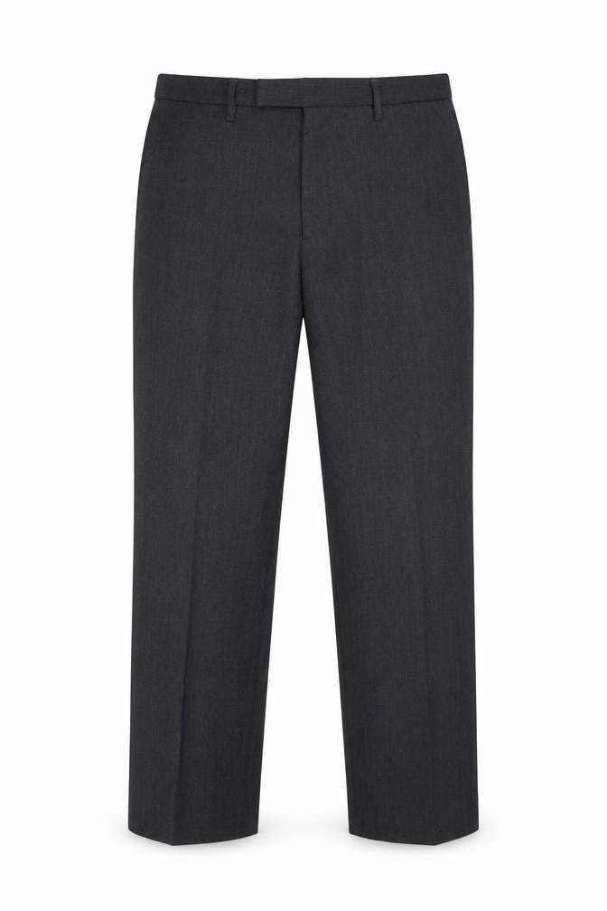 BOSS Mens Green Polyester Trousers Size 34 in L32 in Regular Button