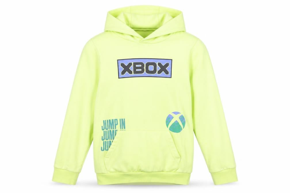 Xbox Green Pullover Hoodie for Boys, 12-13 Years