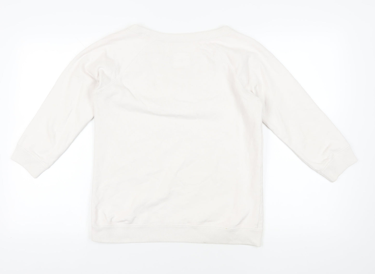 Jack Wills Ivory Graphic Sweatshirt UK 12