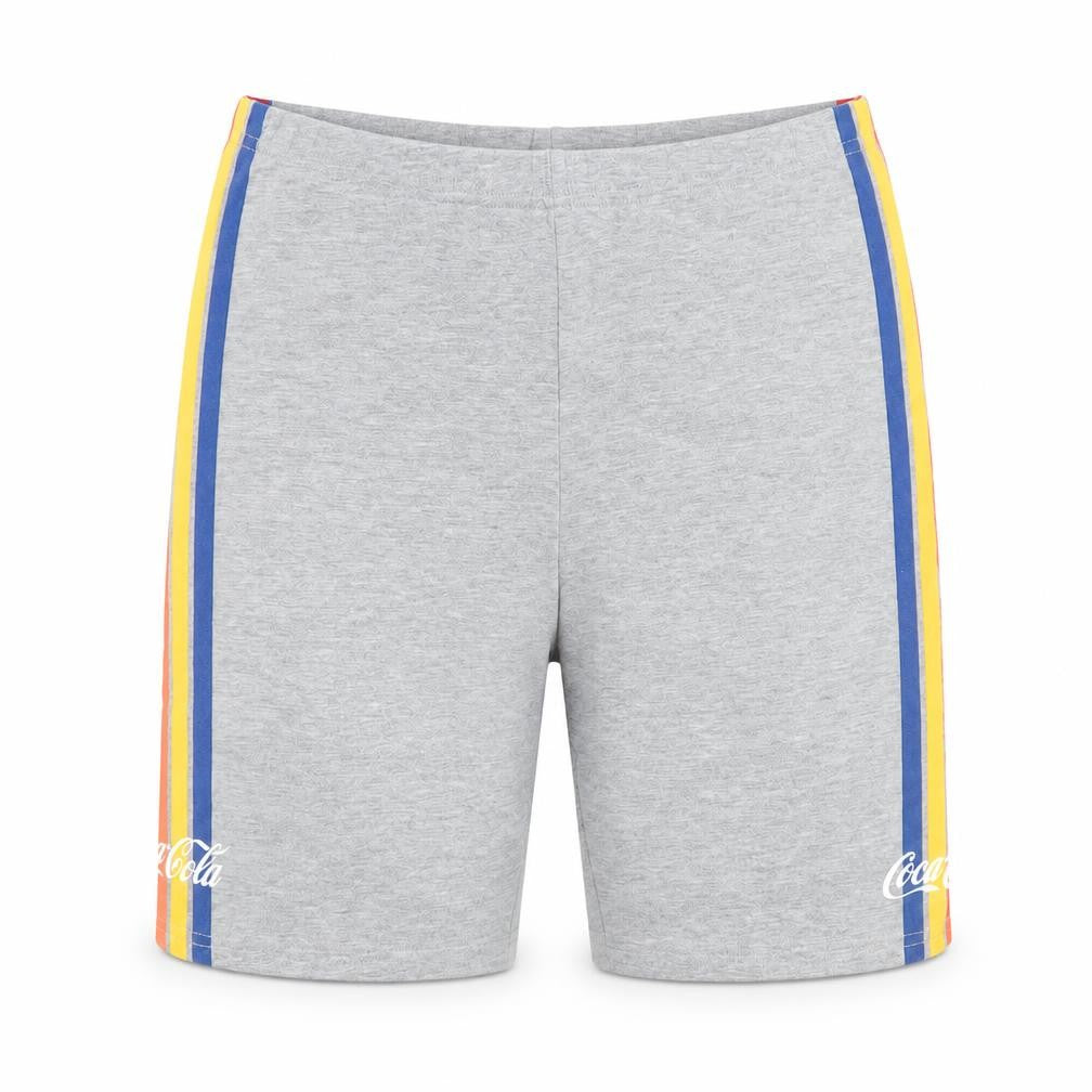 Front view of Next Coca-Cola Grey Logo Shorts, size 12