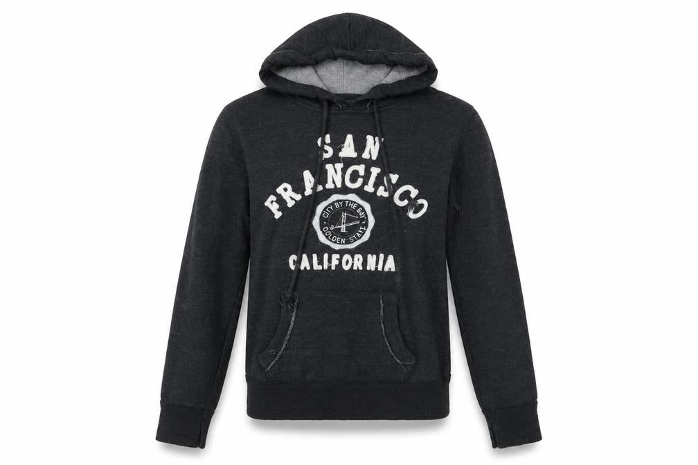 Urban Womens Connection Black Pullover Hoodie, Large