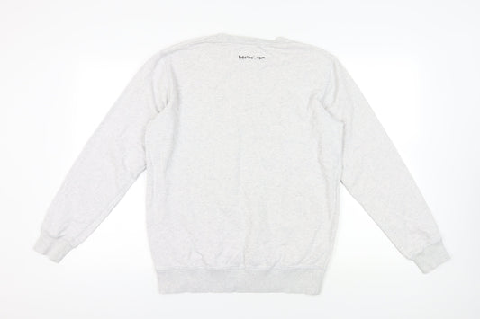 AS Colour Grey Pullover Sweatshirt - Medium