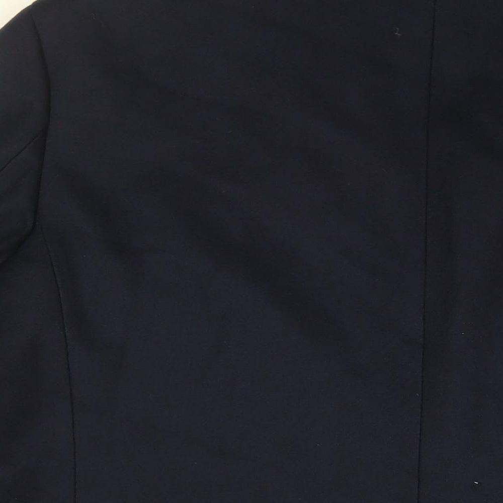 Marks and Spencer Mens Blue Polyester Jacket Suit Jacket Size 46 Regular
