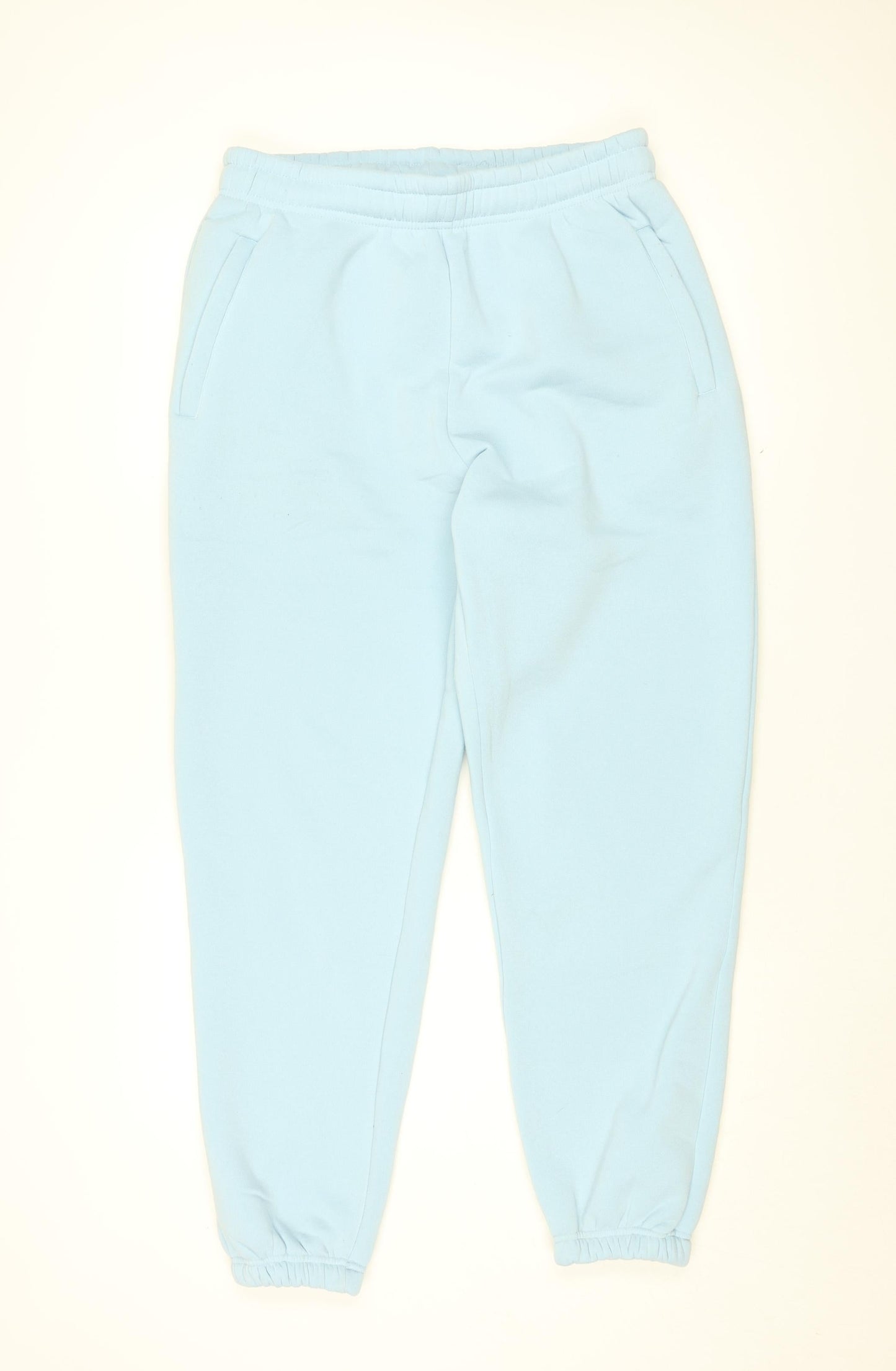 Riverton Womens Blue Polyester Jogger Trousers Size 2XL L30 in Regular Drawstring