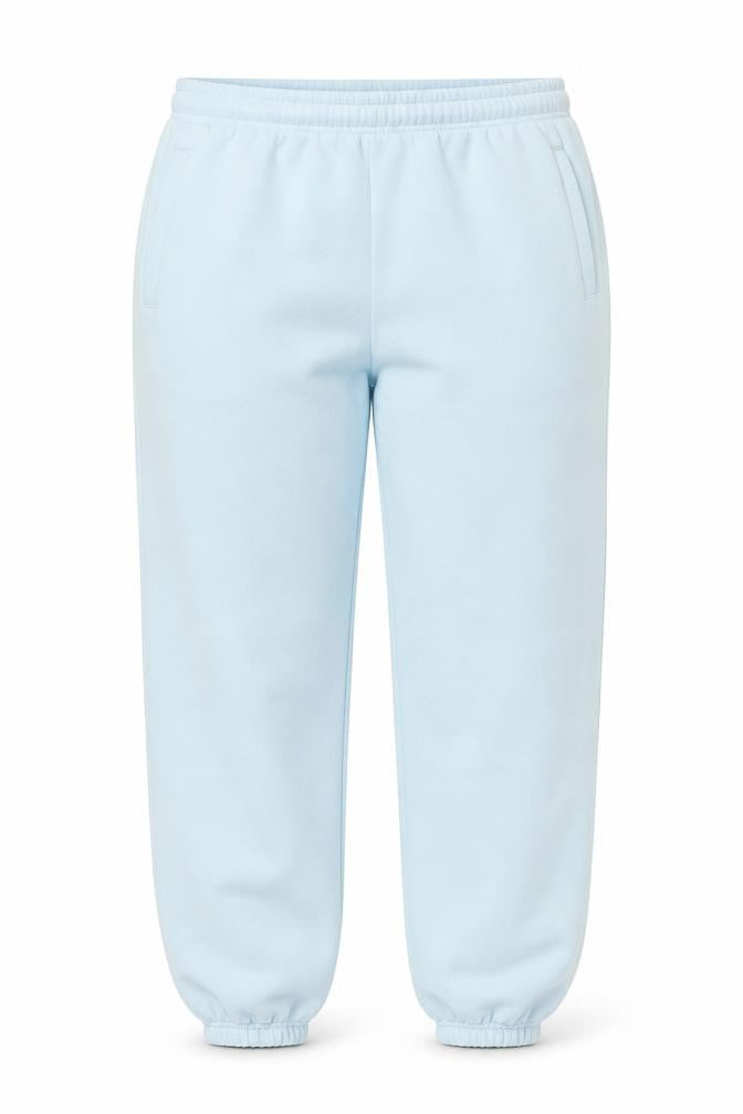 Riverton Womens Blue Polyester Jogger Trousers Size 2XL L30 in Regular Drawstring