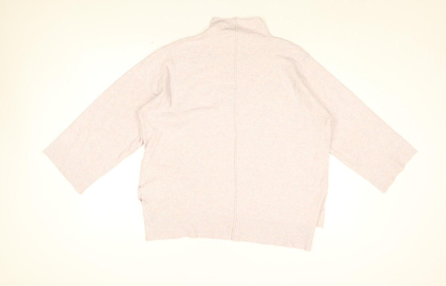 French Connection Womens Pink High Neck Acrylic Pullover Jumper Size L