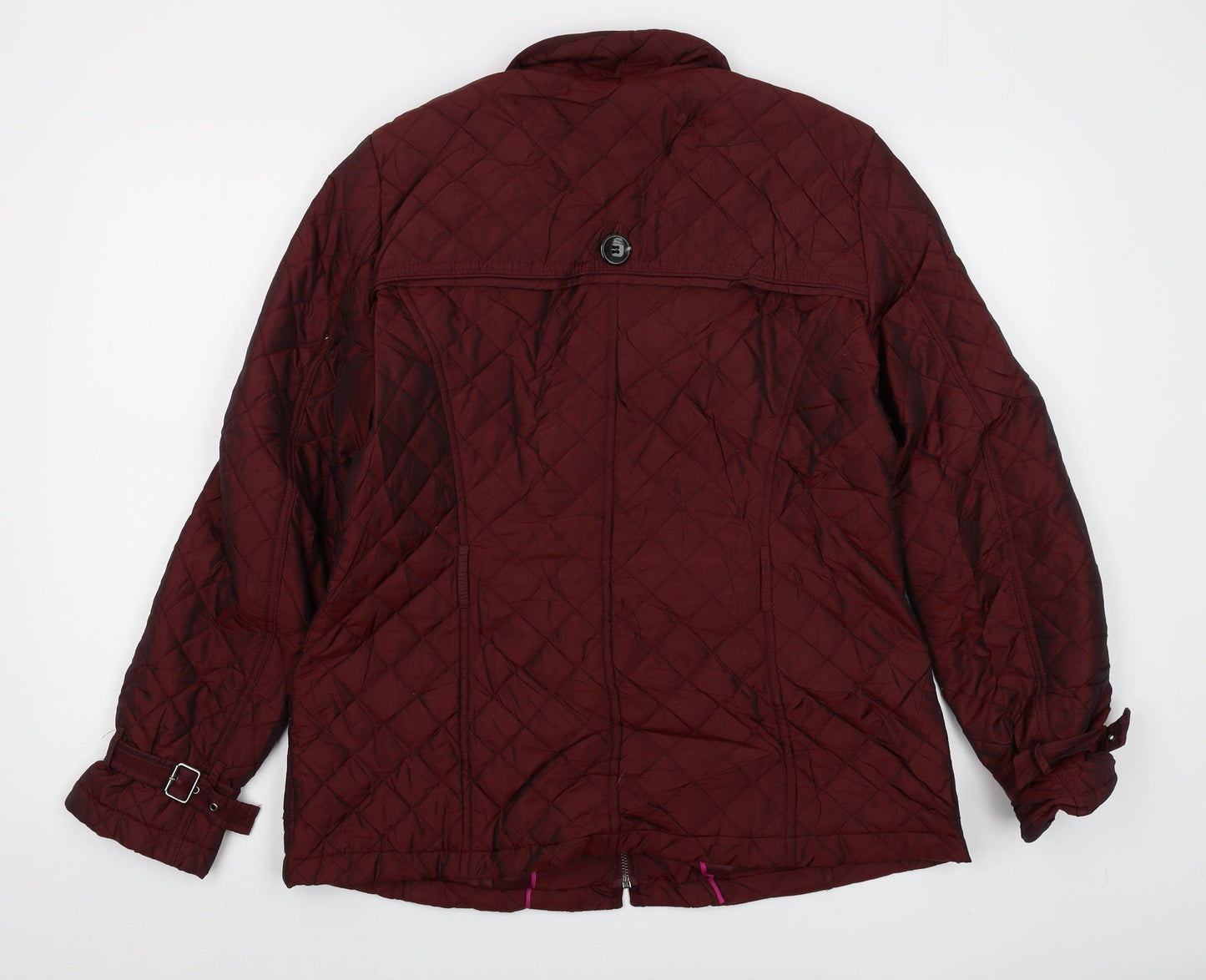 Vince Camuto Womens Red Jacket Size L Zip - Vintage