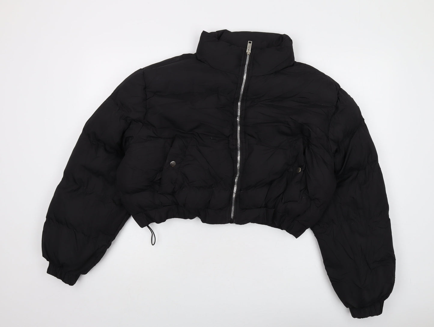 The Rock n Rev Womens Black Jacket Size 14 Zip