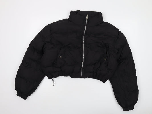 The Rock n Rev Womens Black Jacket Size 14 Zip