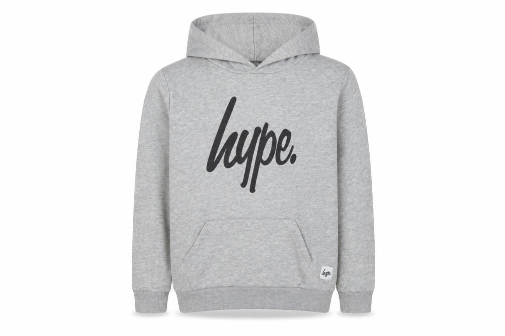 Hype Grey Pullover Hoodie 13 Years with Logo