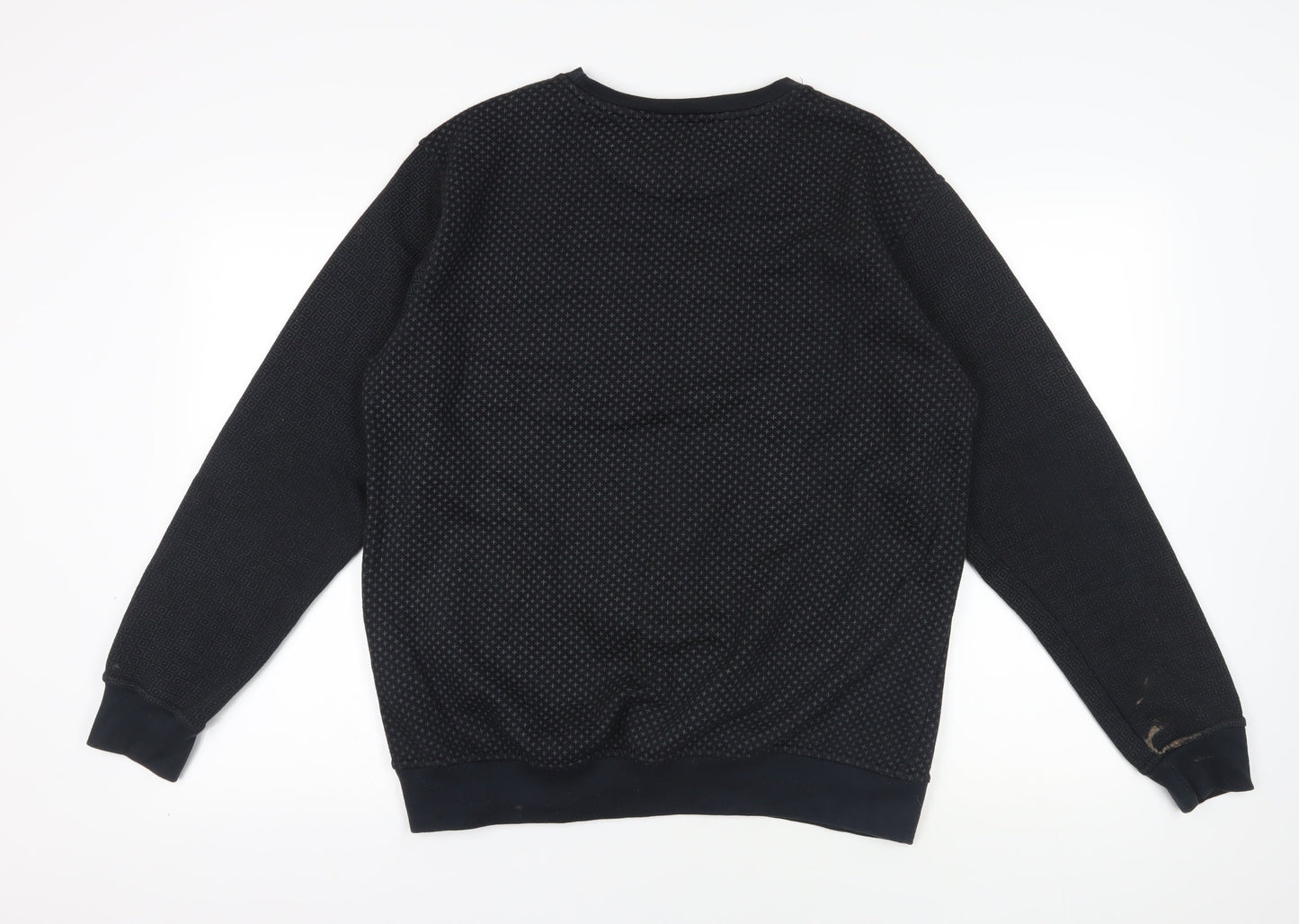 Pierre Cardin Black XL Pullover Sweatshirt - Graphic Logo
