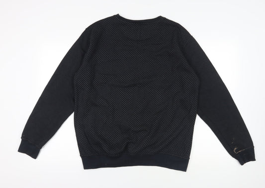 Pierre Cardin Black XL Pullover Sweatshirt - Graphic Logo