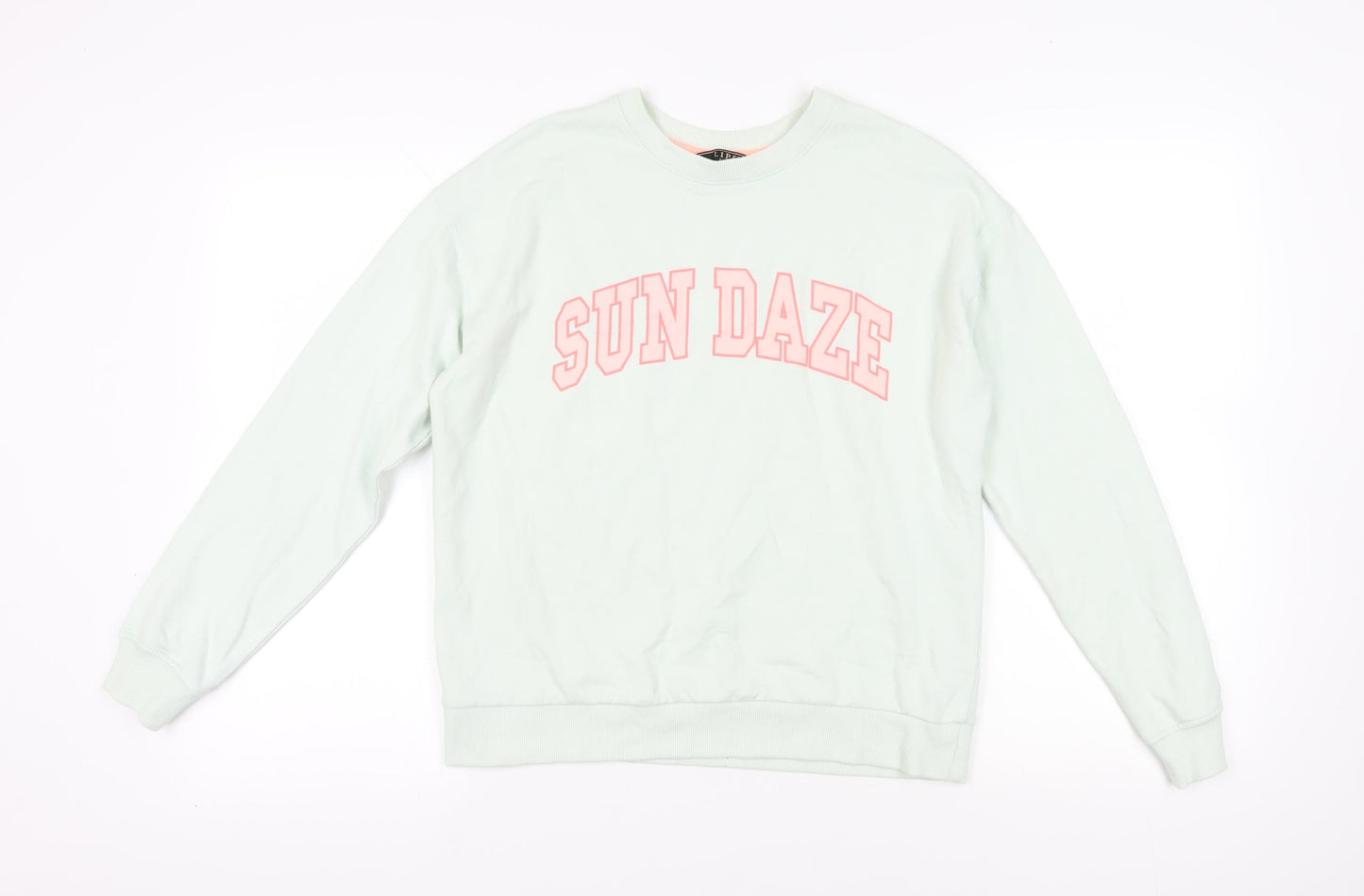 Lipsy London Green Pullover Sweatshirt M