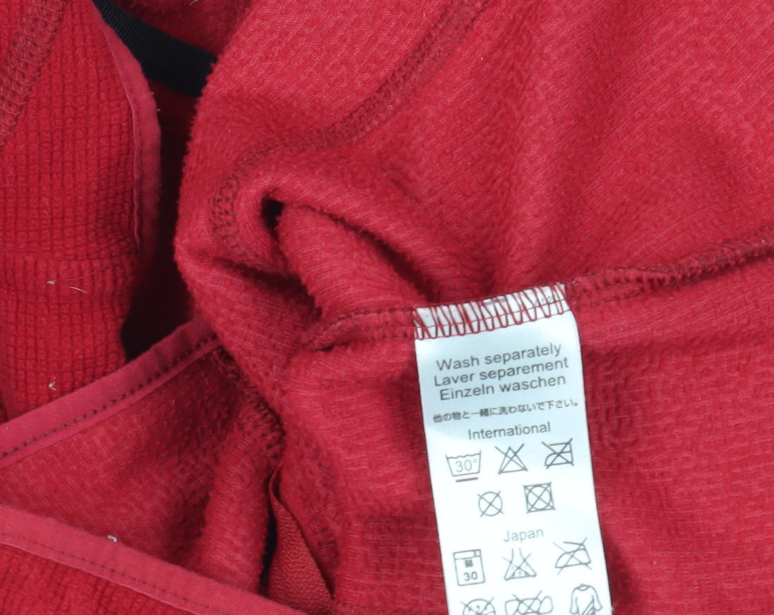 Lowe Alpine Women's Red Fleece Jacket, Size S
