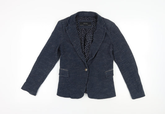 Zara Women's Blue Blazer, Size M