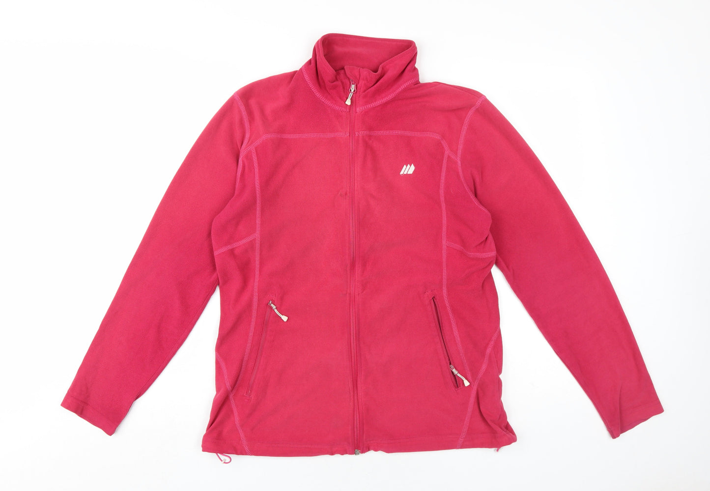 Skogstad Womens Pink Jacket Size 14 Zip