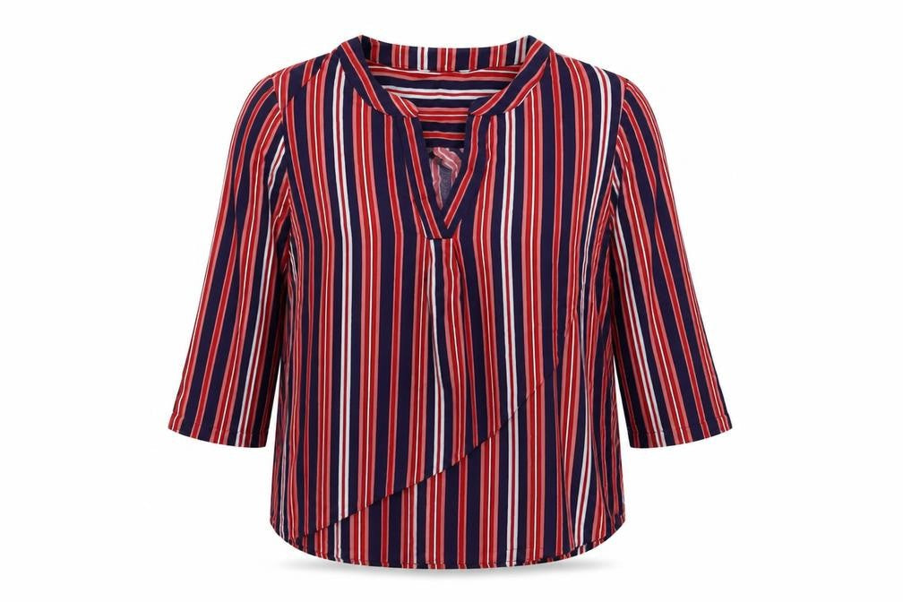 Womens UK Size XL VERO MODA Blue Viscose Blouse
