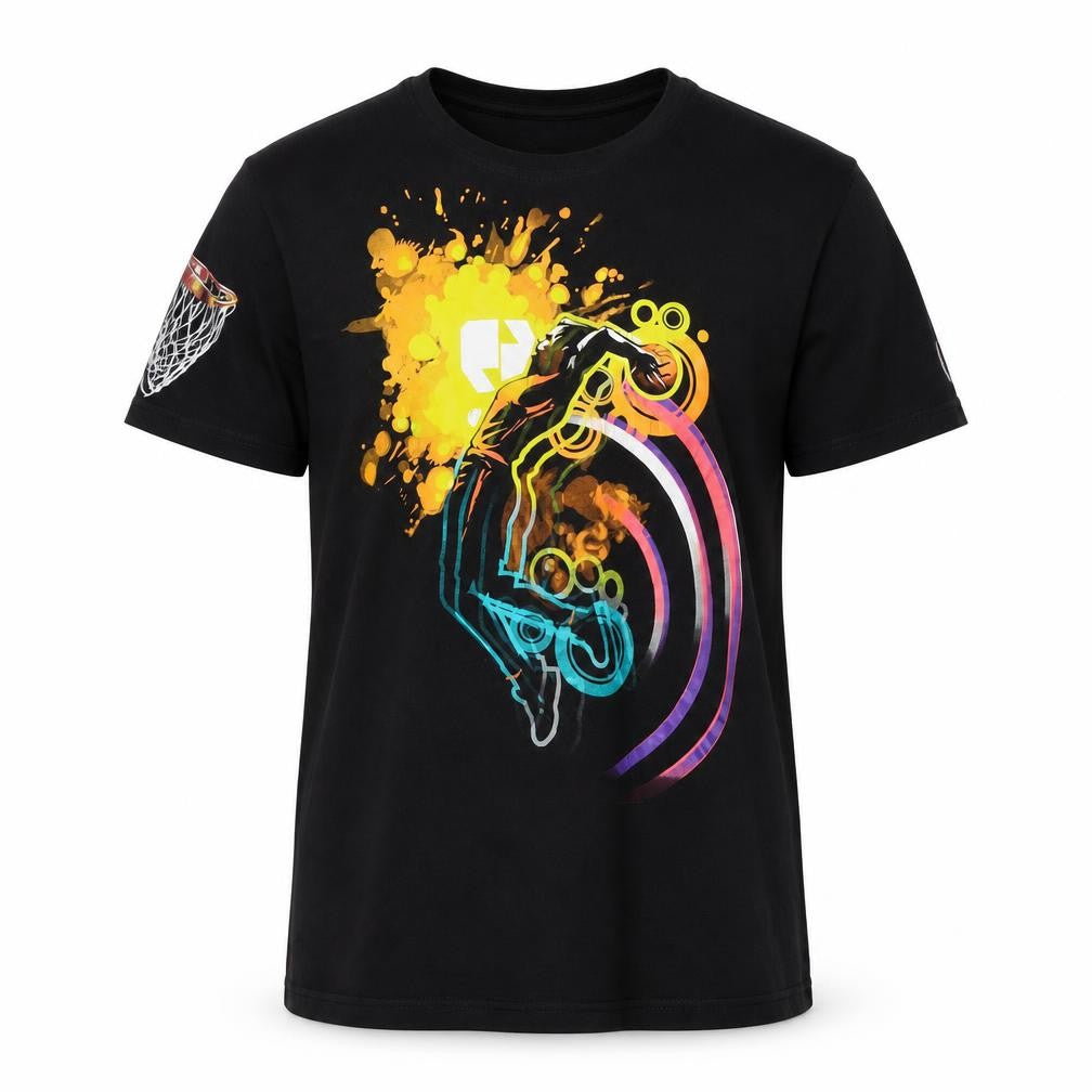 Sneaker Freak Mens Black Cotton T-Shirt Size M Crew Neck